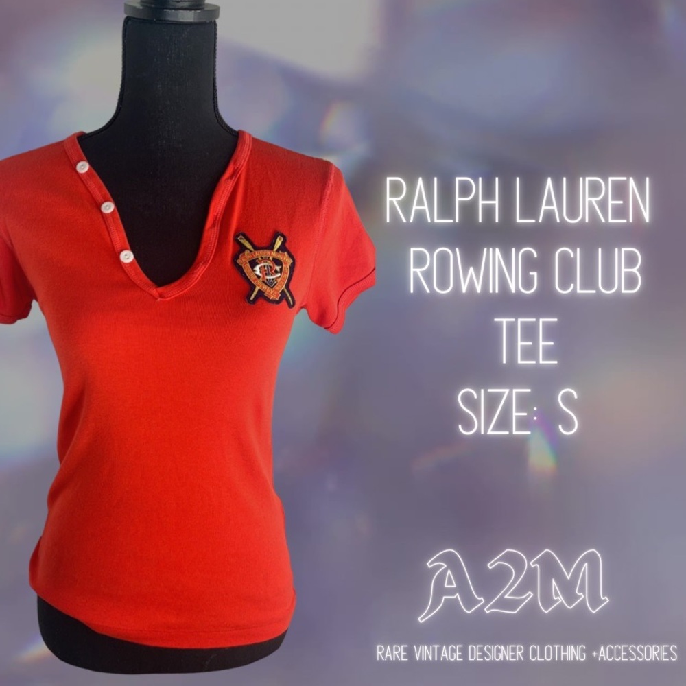 Ralph Lauren Rowing Crew Tee Shirt Size S